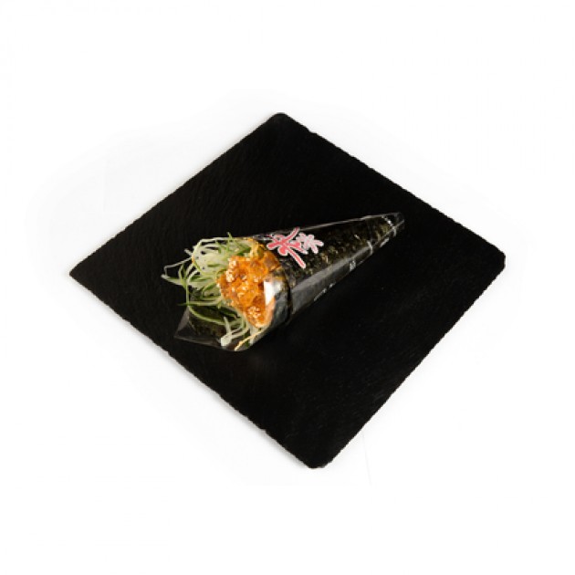 Spciy Tuna With Sesame Temaki