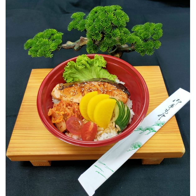 Salmon Teriyaki Don